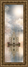 Millennial Reflection Brigham City Utah Temple