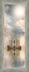 Millennial Reflection Brigham City Utah Temple