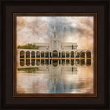 Millennial Reflection Bountiful Utah Temple