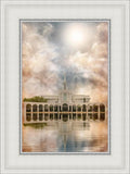 Millennial Reflection Bountiful Utah Temple