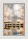 Millennial Reflection Bountiful Utah Temple