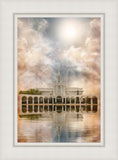 Millennial Reflection Bountiful Utah Temple