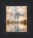 Millennial Reflection Provo Utah Temple