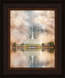 Millennial Reflection Provo Utah Temple