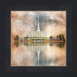 Millennial Reflection Provo Utah Temple