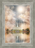 Millennial Reflection Provo Utah Temple