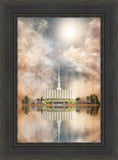 Millennial Reflection Provo Utah Temple