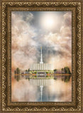 Millennial Reflection Provo Utah Temple