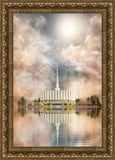 Millennial Reflection Provo Utah Temple