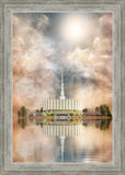 Millennial Reflection Provo Utah Temple