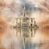 Millennial Reflection Payson Utah Temple