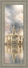 Millennial Reflection Payson Utah Temple