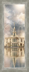 Millennial Reflection Payson Utah Temple