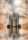 Millennial Reflection Salt Lake City Utah Temple