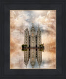 Millennial Reflection Salt Lake City Utah Temple