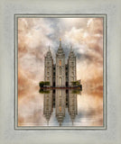 Millennial Reflection Salt Lake City Utah Temple