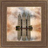 Millennial Reflection Salt Lake City Utah Temple