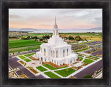 Orem Utah Sunrise Glow Large Wall Art