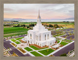 Orem Utah Sunrise Glow Large Wall Art