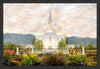 Orem Utah Sunrise Flowers Large Wall Art