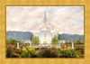 Orem Utah Sunrise Flowers Large Wall Art