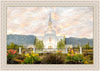 Orem Utah Sunrise Flowers Large Wall Art