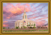 Red Cliffs Utah Sunset Glory Large Wall Art