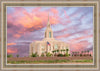 Red Cliffs Utah Sunset Glory Large Wall Art