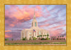 Red Cliffs Utah Sunset Glory Large Wall Art