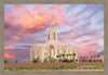 Red Cliffs Utah Sunset Glory Large Wall Art