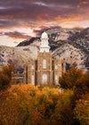 Logan Utah Fall Sunrise