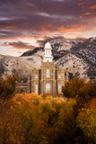 Logan Utah Fall Sunrise