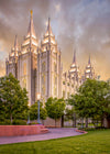 Salt Lake City Utah Eternal Glow