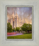 Salt Lake City Utah Eternal Glow