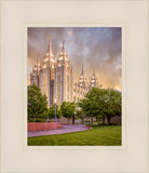 Salt Lake City Utah Eternal Glow