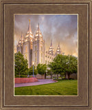 Salt Lake City Utah Eternal Glow