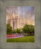 Salt Lake City Utah Eternal Glow