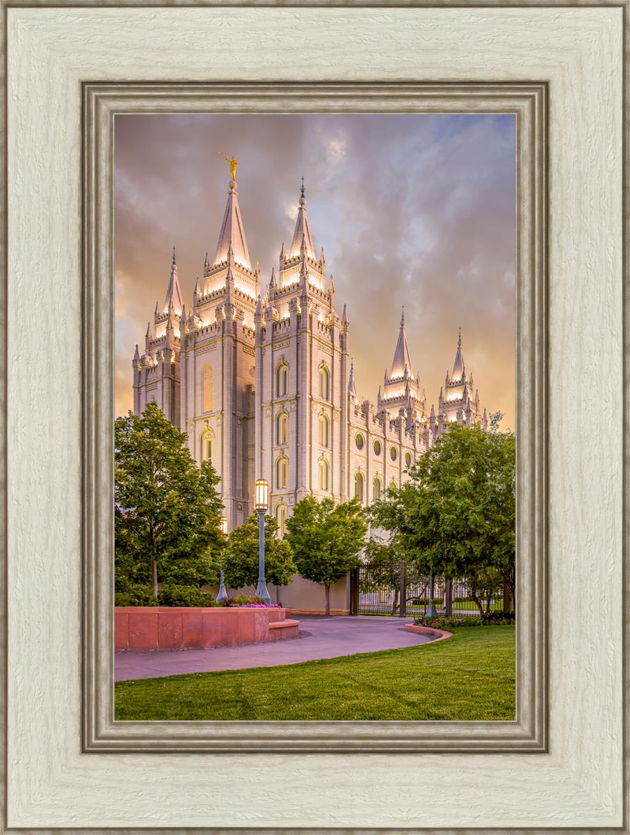 Salt Lake City Utah Eternal Glow