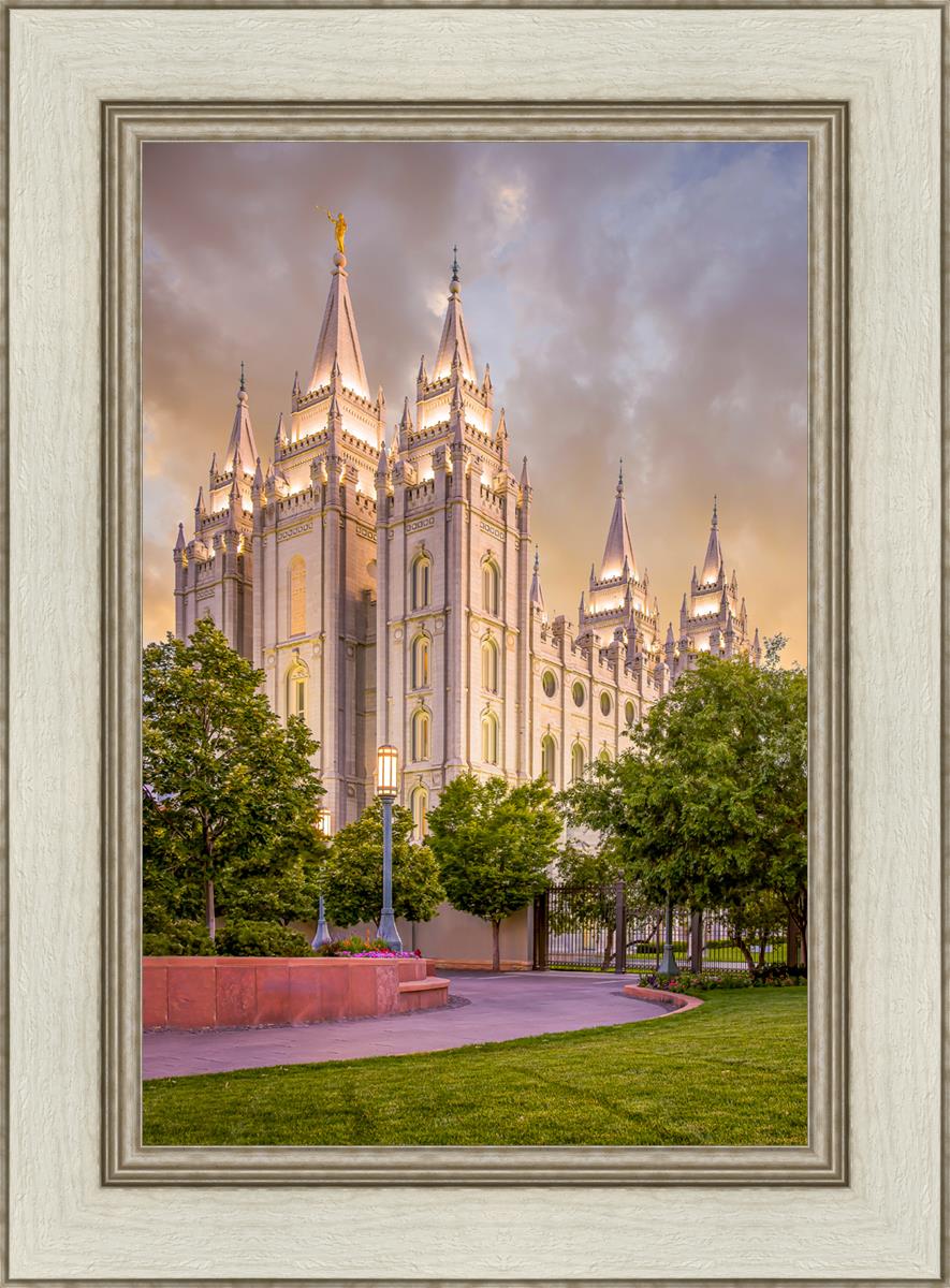 Salt Lake City Utah Eternal Glow