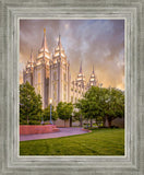 Salt Lake City Utah Eternal Glow