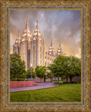 Salt Lake City Utah Eternal Glow