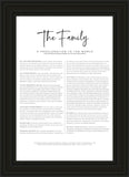 The Proclamation To The Family