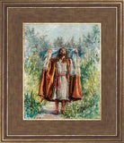 Christ Going Into the Wilderness to Commune With the Father