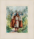 Christ Going Into the Wilderness to Commune With the Father