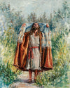 Christ Going Into the Wilderness to Commune With the Father