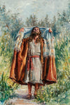 Christ Going Into the Wilderness to Commune With the Father