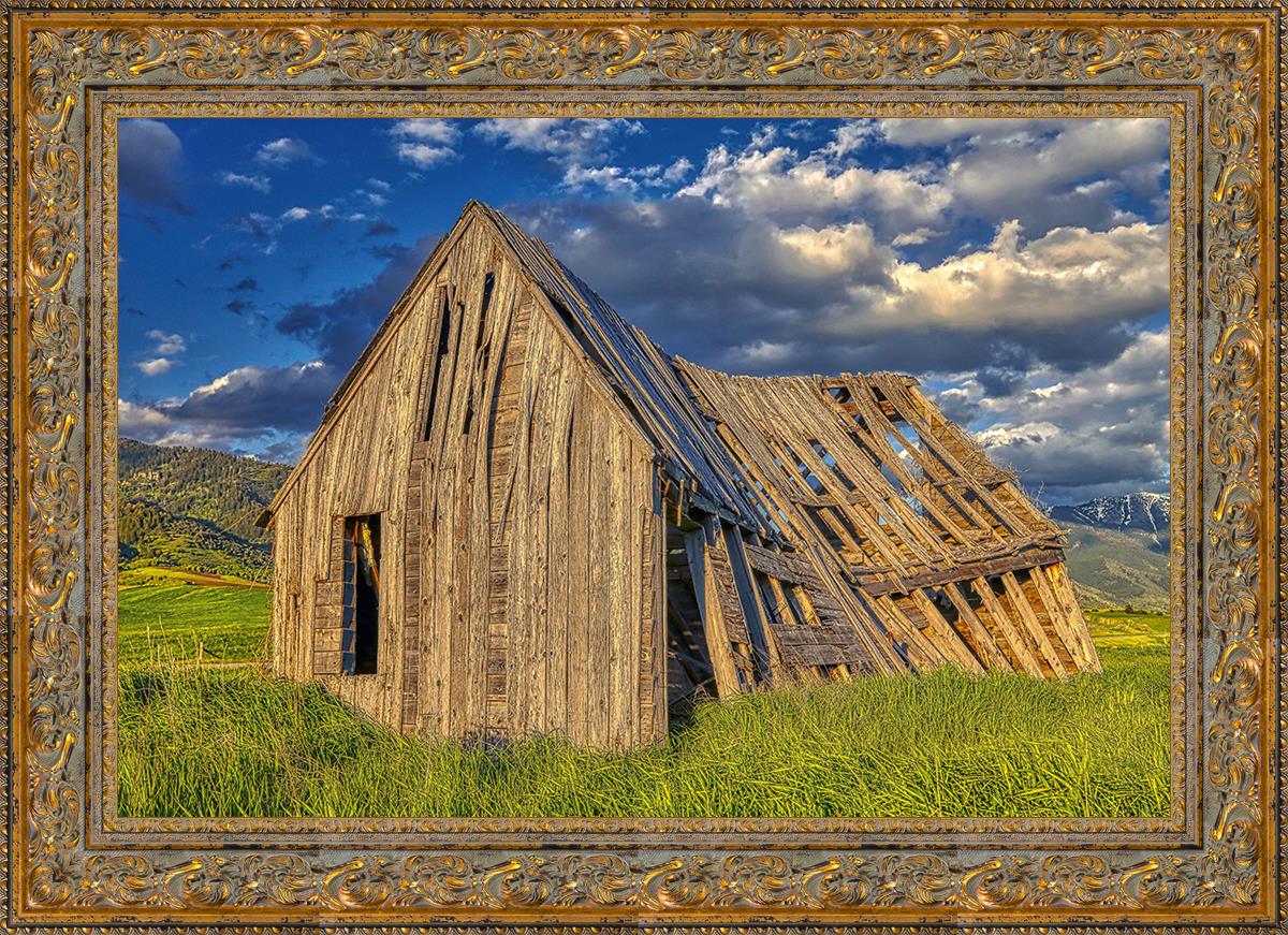 Rustic Barn Near Tetons, Wyoming