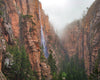 Refrigerator Canyon Waterfall, Zion National Park, Utah