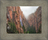 Refrigerator Canyon Waterfall, Zion National Park, Utah