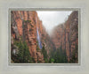 Refrigerator Canyon Waterfall, Zion National Park, Utah